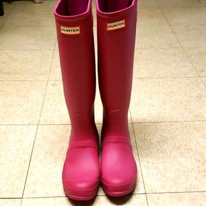 Hunter tall rainboots